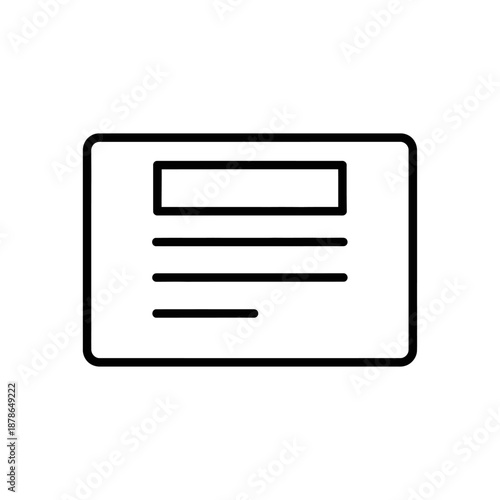 Close-up of a blank credit card with magnetic stripe and chip for financial transactions