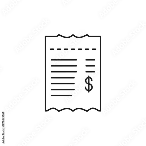 Close-Up of a Financial Document or Receipt Showing Monetary Details