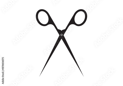 Hair Accessories Silhouette Vector Vector Set Of Hairdressing Accessories barbershop icons isolated on white background. 12 Barbershop and haircuts salon design elements. Vector design