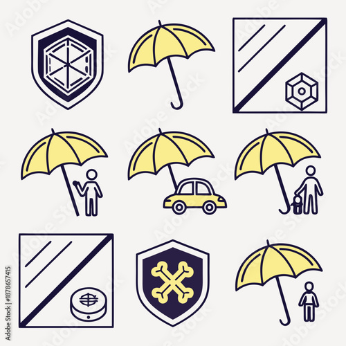 Abstract Music Sound Wave Pattern with Colorful Equalizer and Musical Notes for Audio Technology and Festival Design