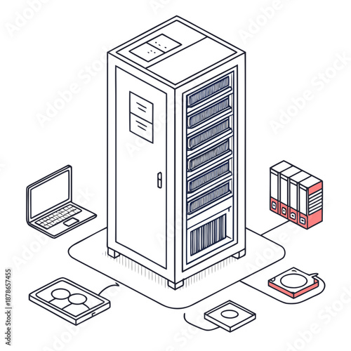 Modern Infographic Template with Five Steps, Colorful Charts, and Data Visualization Elements for Business Strategy and Analysis Presentations