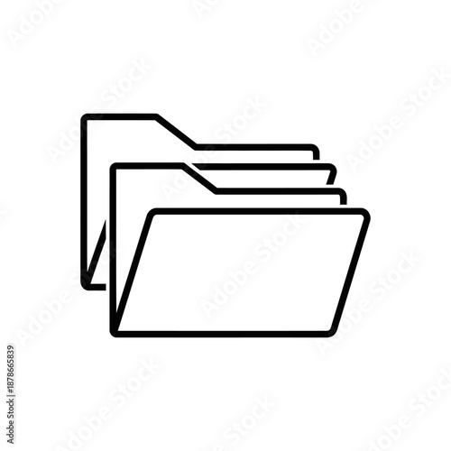 Filing Cabinet Illustration for Office Organization and Document Storage