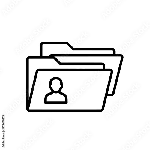 Organized Business Files and Folders for Digital Data Management