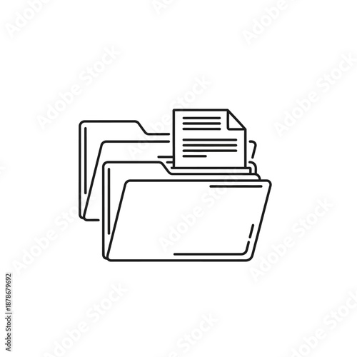 Organization of Digital Files and Documents in a Filing Cabinet for Efficient Storage