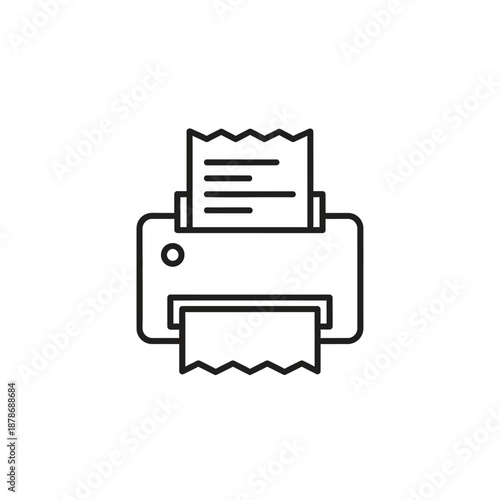 Printer in a professional office environment printing documents for business purposes