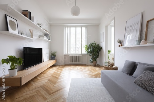 Modern Minimalist Living Room