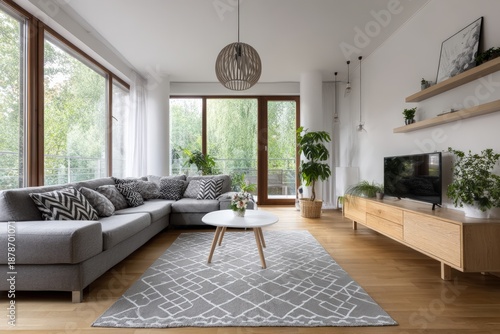 Modern Scandinavian Living Room