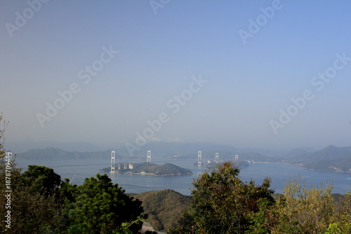 Wallpaper Mural 愛媛県今治市　近見山展望台から見たしまなみ海道 Torontodigital.ca