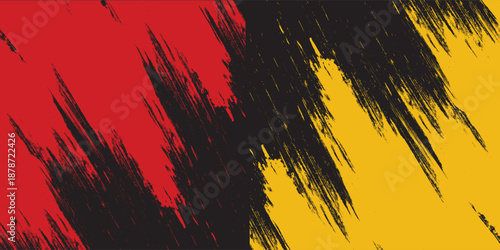 T-shirt sport jersey design template with abstract grunge line halftone pattern background. Sport uniform in front view. Tshirt mock up for sport club. Vector Illustration