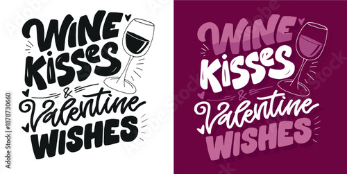 Valentine's Day core. Hand drawn doodle lettering quote about Love. Lettering for t-shirt design, mug print, bag print, clothes fashion. 100% hand drawn vector image.