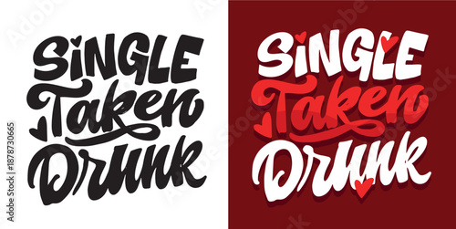 Valentine's Day core. Hand drawn doodle lettering quote about Love. Lettering for t-shirt design, mug print, bag print, clothes fashion. 100% hand drawn vector image.