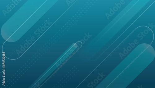 Abstract blue gradient background with trendy geometric design and dotted lines. Minimalist halftone curved and dotted pattern background for cover, brochure, presentation and certificate. EPS. 4