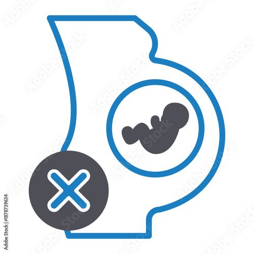 Maternity Icon Vector Icon which can easily modify or edit