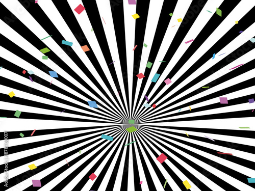 集中線, 漫画, 効果線,