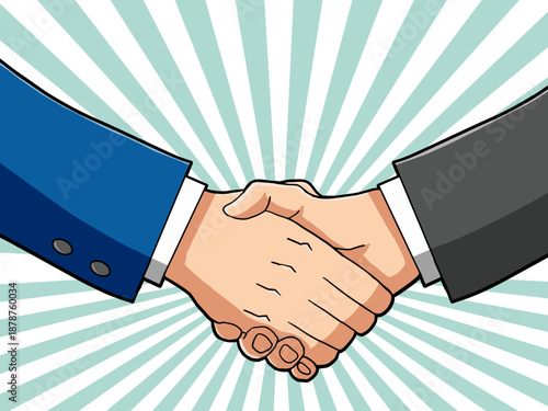 人物, 握手, 人, 男, 男性, 手, ビジネス, シェイク, 取引, 紙吹雪, 