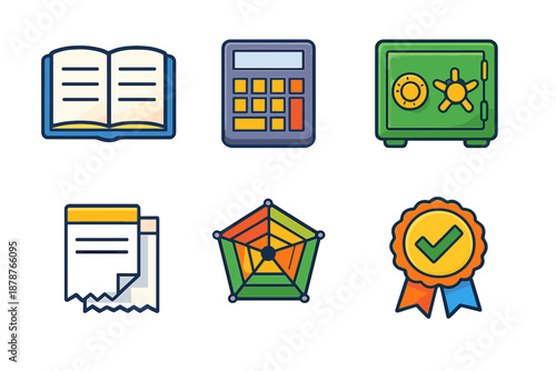 Set of Finance and Business Icons