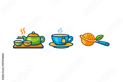 Tea Time Icons