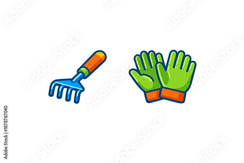 Gardening Tools and Gloves