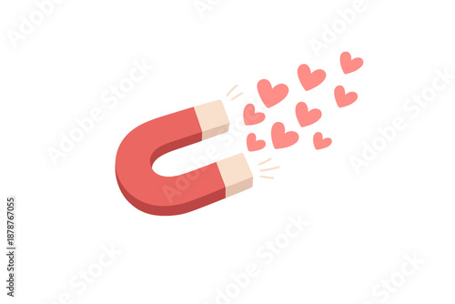 Magnet Attracting Hearts