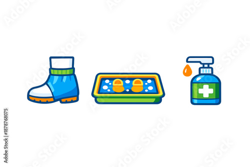 Hygiene and Protection Icons