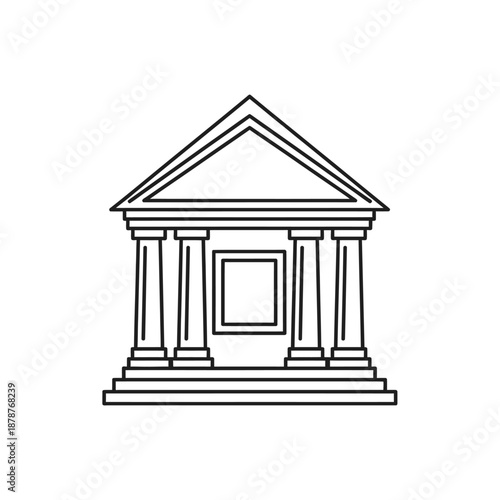 Bank Institution Icon