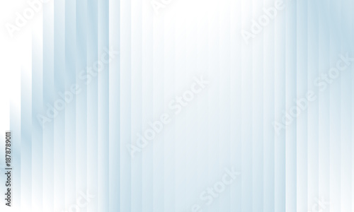 Minimalist vector background with a ribbed glass effect and airy light blue gradients creates a calm, modern visual atmosphere.
