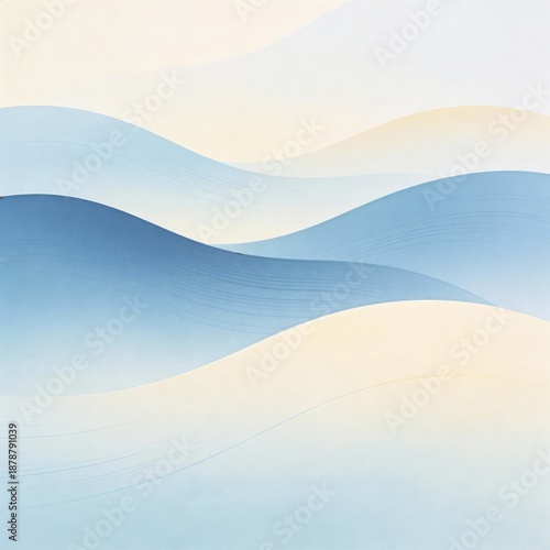 abstract blue wave background