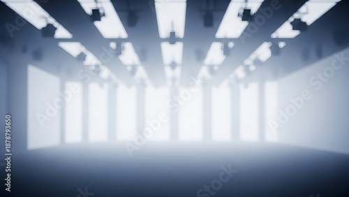Abstract Studio Light Panels | Modern Stage Background