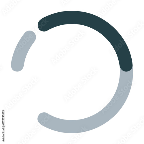 Modern circular design element