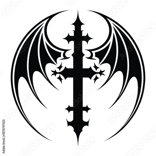 celtic cross vector illustration