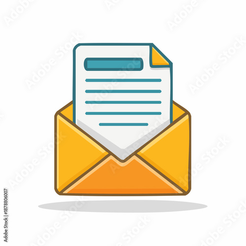 Generate article or letter vector icon with editable stroke.