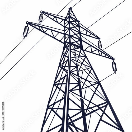 Electricity transmission tower