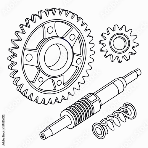 Mechanical gears and components