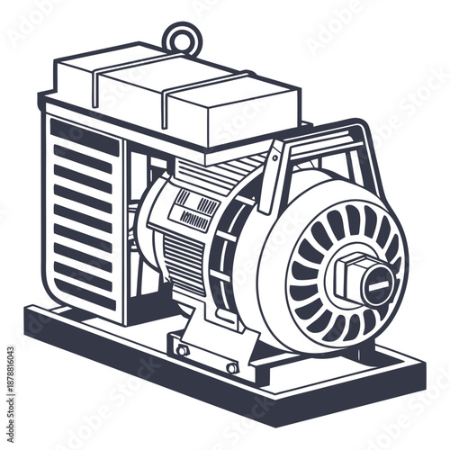 Industrial generator