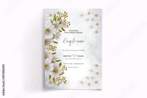 Save the date wedding invitation templates