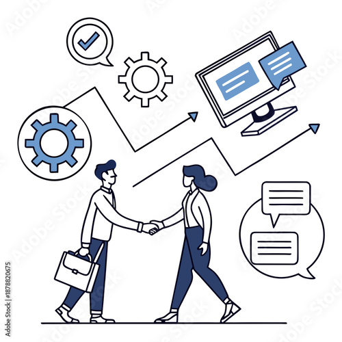 Business partnership and collaboration