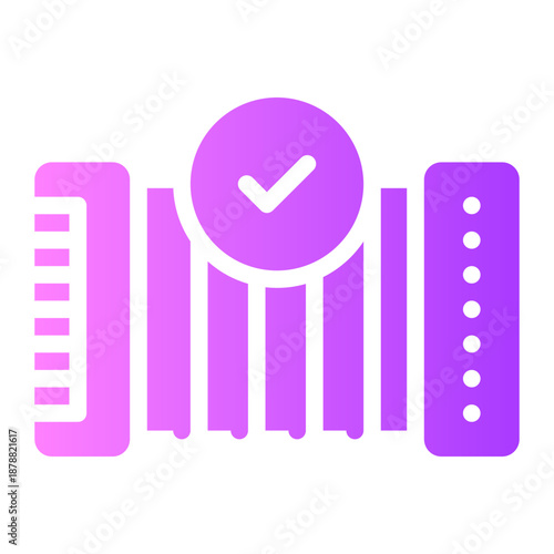 accordion gradient icon