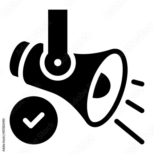 spotlight glyph icon