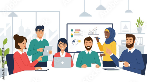 Inclusive Workplace Team Collaboration