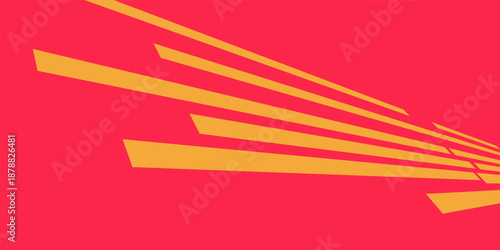 Comic book speed red yellow color lines isolated on background stripe and radial effect style for manga speed frame, superhero action, explosion background. Motion line effect, pop art. Vector 10 eps