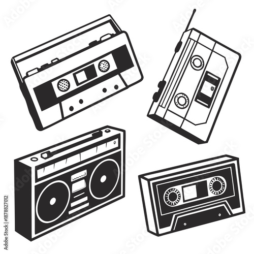 Vintage audio equipment