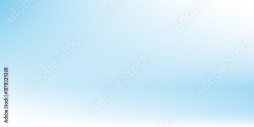 Abstract clear blue sky. Pastel rainbow. Light blue, pink and yellow color vector banner. Pastel gradient sky arts