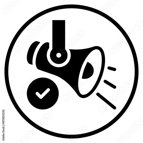 spotlight glyph icon