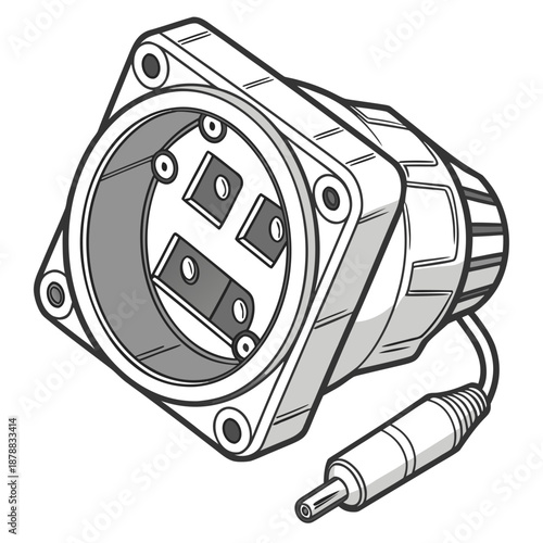 Electrical outlet with multiple sockets