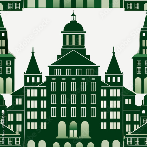 Historic european architecture