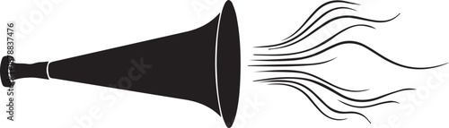 Sound amplifier emitting waves