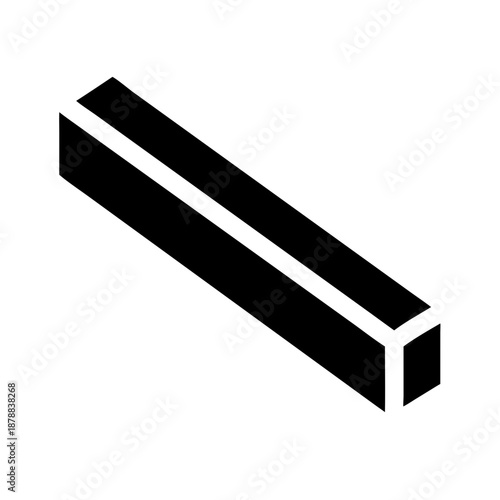 Black and white striped bar