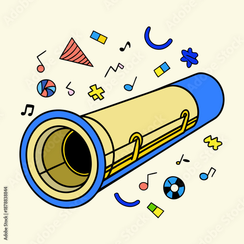 Creative music illustration