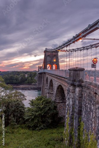 Menai Bridge Sunset