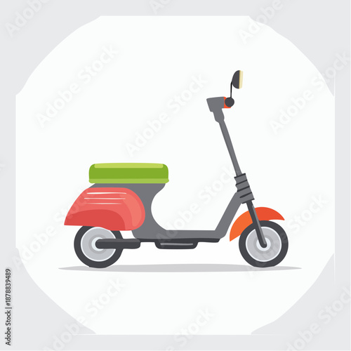 Electric Scooter Icon. Collection of E-Scooter Icon Illustration. 